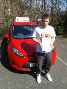 Nice one Ash, passed your driving test first time today. Told you you could do it, well deserved you´ve been a great pupil to teach. Drive Safe mate!...