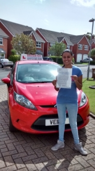 Well done Amandeep. Passed your driving test first time today with only 2 minor faults. Great result. Drive Safe!...