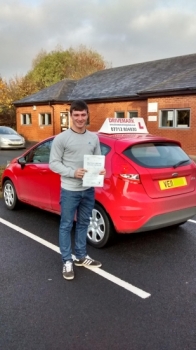 Well done Ben. Passed you driving test first time only a month after your 17th birthday and with only 3 minor faults.
Well done mate. Drive Safe!...