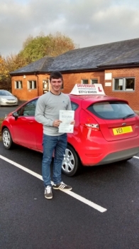 Well done Ben. Passed you driving test first time only a month after your 17th birthday and with only 3 minor faults.
Well done mate. Drive Safe!...