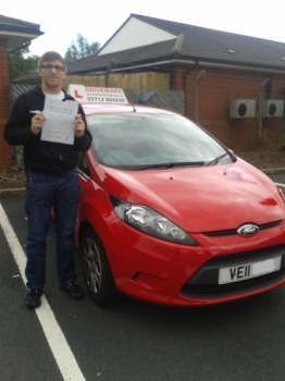 Nice one Dale. Passed your driving test first time today with only 4 minor faults. Well done mate. Drive Safe!...