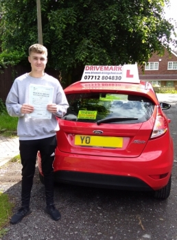 Well done Ted. Passed your test today with only 3 minor faults. You worked hard and got there in the end. Drive Safe!