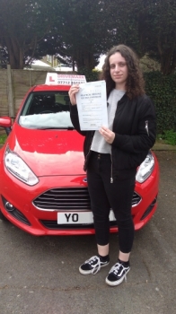 Well done Chloe. Passed your driving test first time today with only 2 minor faults. You worked hard and got there in the end. Drive Safe!...