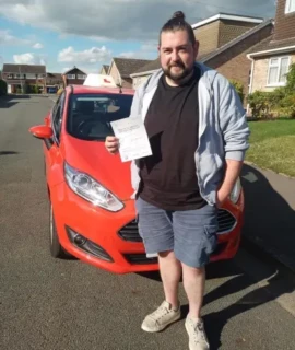 Passed 1st Time! Congratulations Dan. Passed your test first attempt today, and with only 1 minor fault. A well deserved pass.. Drive safe!