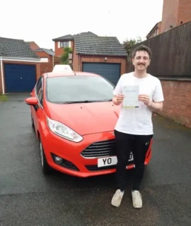 Passed 1st Time! Well done Niall. Passed your test first time today with only 3 minor faults. A well deserved result. Drive Safe!