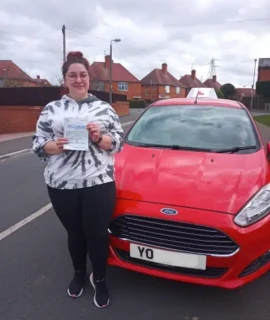 Passed first time! Well done Sam on passing your test today. You worked hard and got a well deserved first time pass! Drive Safe!